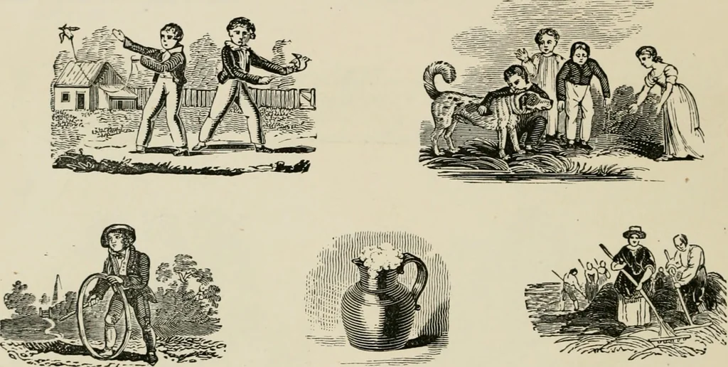 An illustration from Banbury chap books and nursery toy book literature [of the XVIII and early XIX centuries], 1890, leaf 69