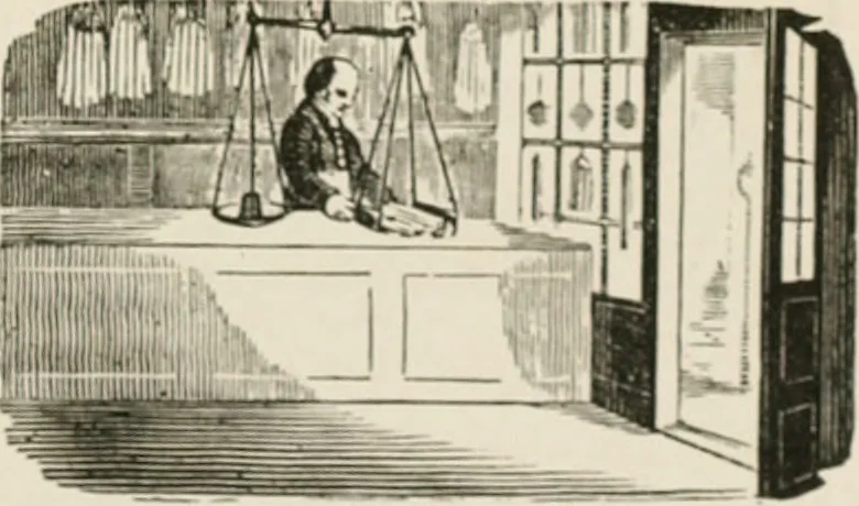 An illustration from Banbury chap books and nursery toy book literature [of the XVIII and early XIX centuries], 1890, leaf 70