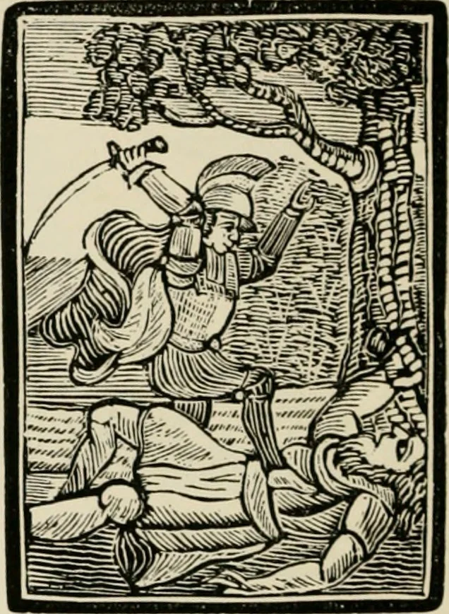 An illustration from Banbury chap books and nursery toy book literature [of the XVIII and early XIX centuries], 1890, leaf 73