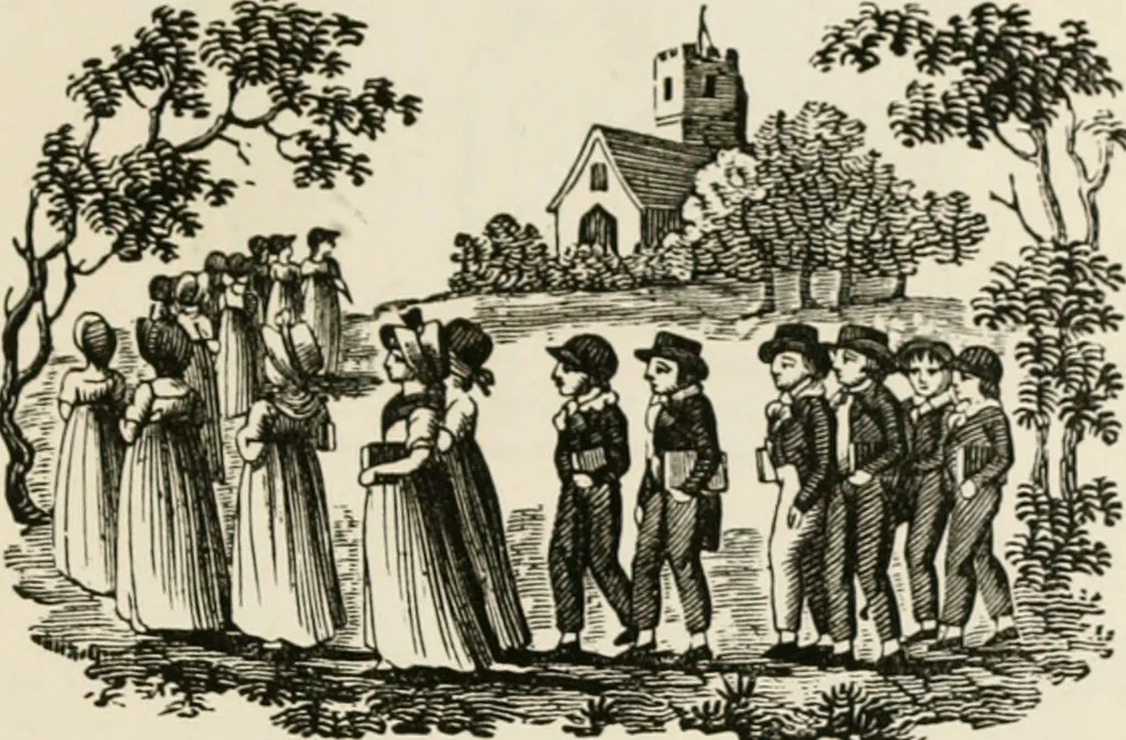 An illustration from Banbury chap books and nursery toy book literature [of the XVIII and early XIX centuries], 1890, leaf 74