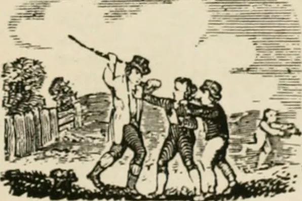 An illustration from Banbury chap books and nursery toy book literature [of the XVIII and early XIX centuries], 1890, leaf 76