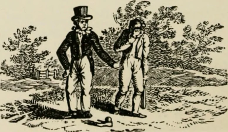 An illustration from Banbury chap books and nursery toy book literature [of the XVIII and early XIX centuries], 1890, leaf 77