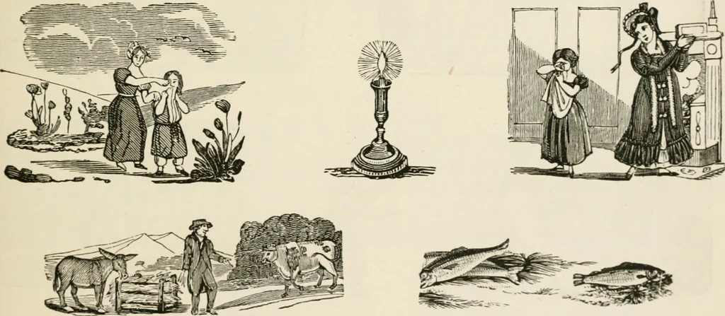 An illustration from Banbury chap books and nursery toy book literature [of the XVIII and early XIX centuries], 1890, leaf 78