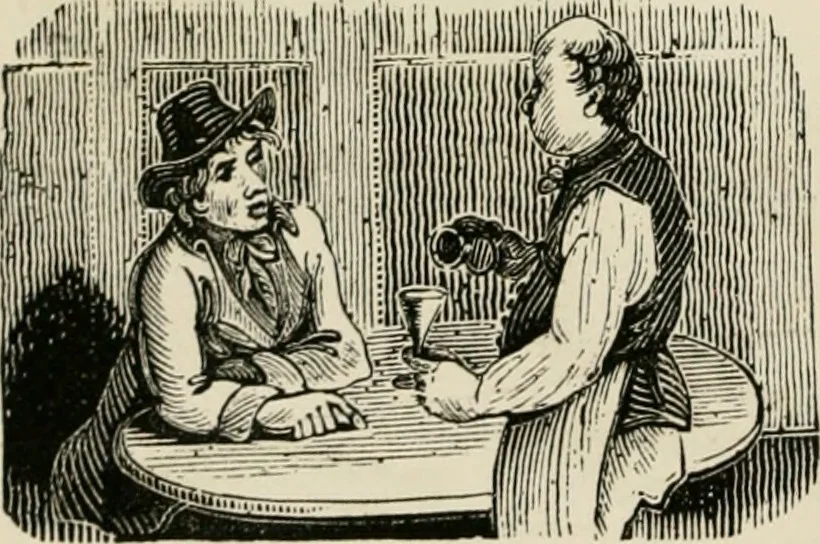 An illustration from Banbury chap books and nursery toy book literature [of the XVIII and early XIX centuries], 1890, leaf 79