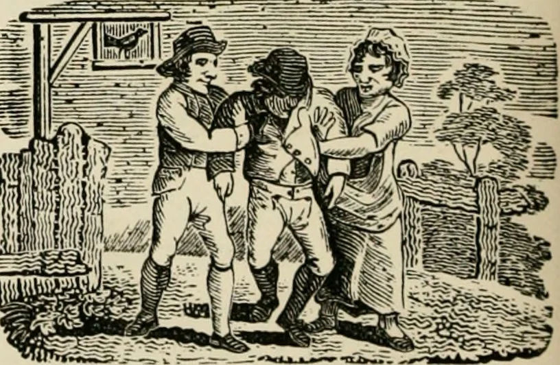 An illustration from Banbury chap books and nursery toy book literature [of the XVIII and early XIX centuries], 1890, leaf 79