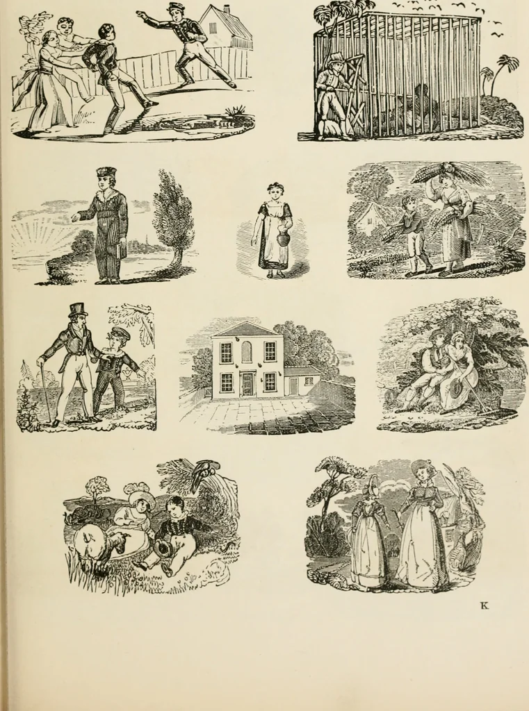 An illustration from Banbury chap books and nursery toy book literature [of the XVIII and early XIX centuries], 1890, leaf 80