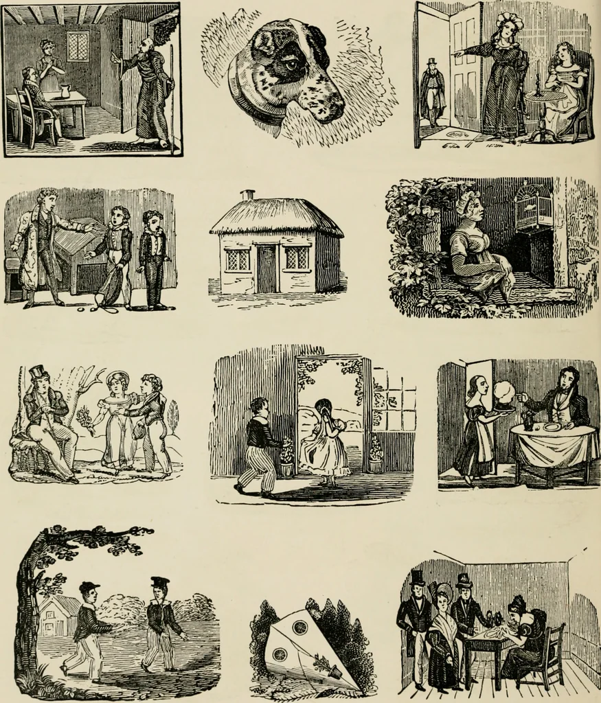 An illustration from Banbury chap books and nursery toy book literature [of the XVIII and early XIX centuries], 1890, leaf 81