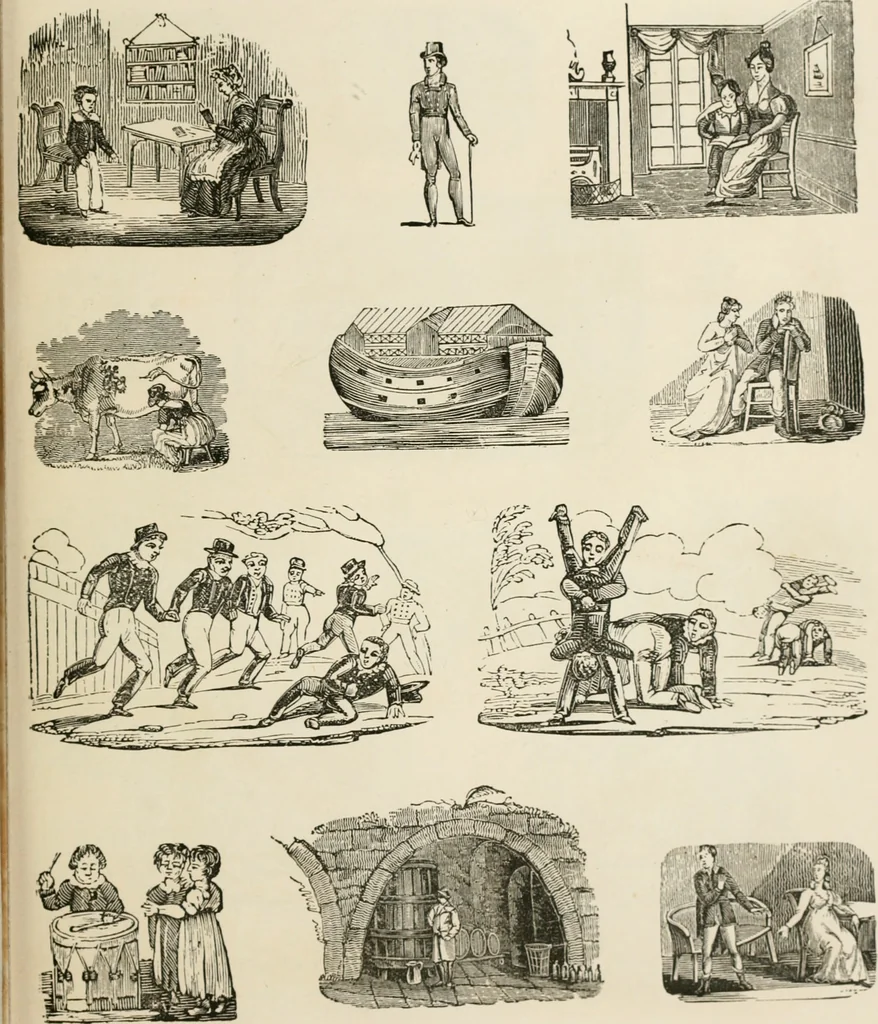 An illustration from Banbury chap books and nursery toy book literature [of the XVIII and early XIX centuries], 1890, leaf 84