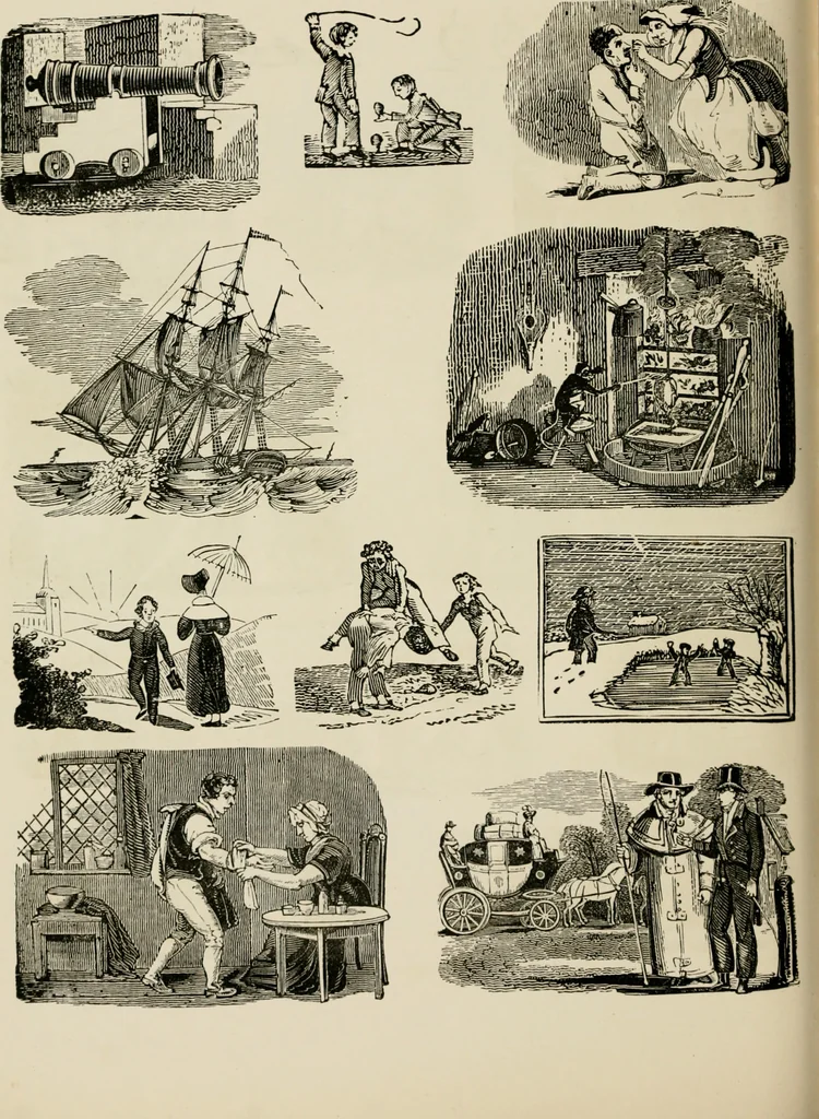 An illustration from Banbury chap books and nursery toy book literature [of the XVIII and early XIX centuries], 1890, leaf 89