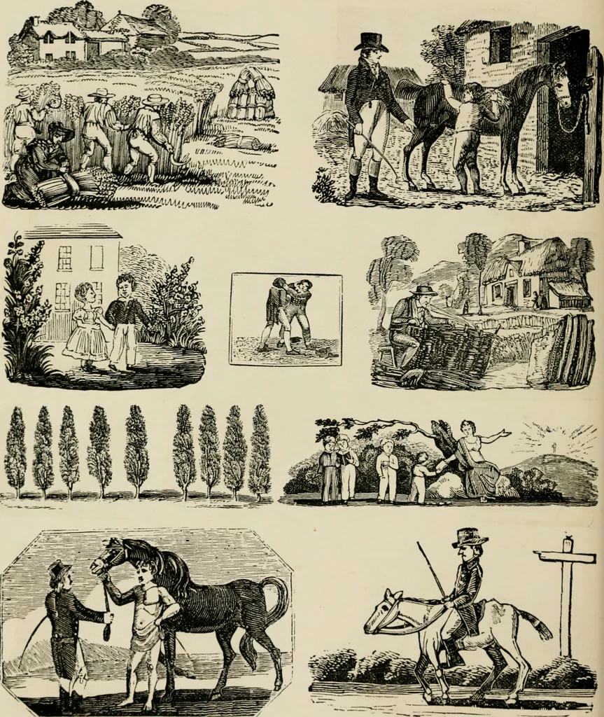 An illustration from Banbury chap books and nursery toy book literature [of the XVIII and early XIX centuries], 1890, leaf 91