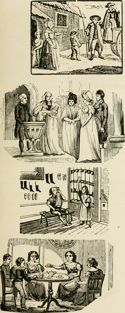 An illustration from Banbury chap books and nursery toy book literature [of the XVIII and early XIX centuries], 1890, leaf 92