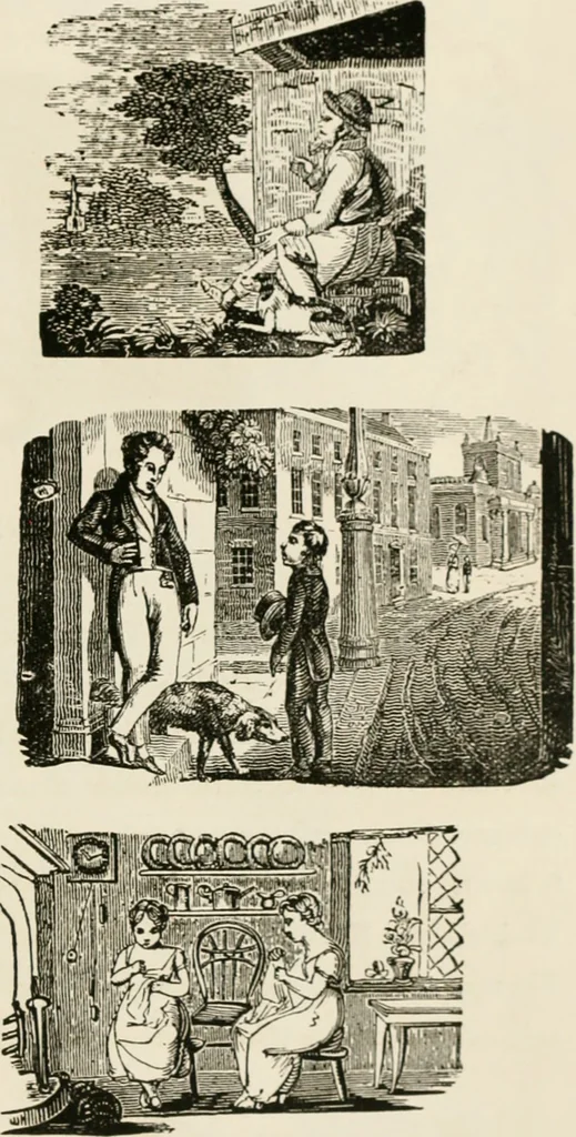 An illustration from Banbury chap books and nursery toy book literature [of the XVIII and early XIX centuries], 1890, leaf 92
