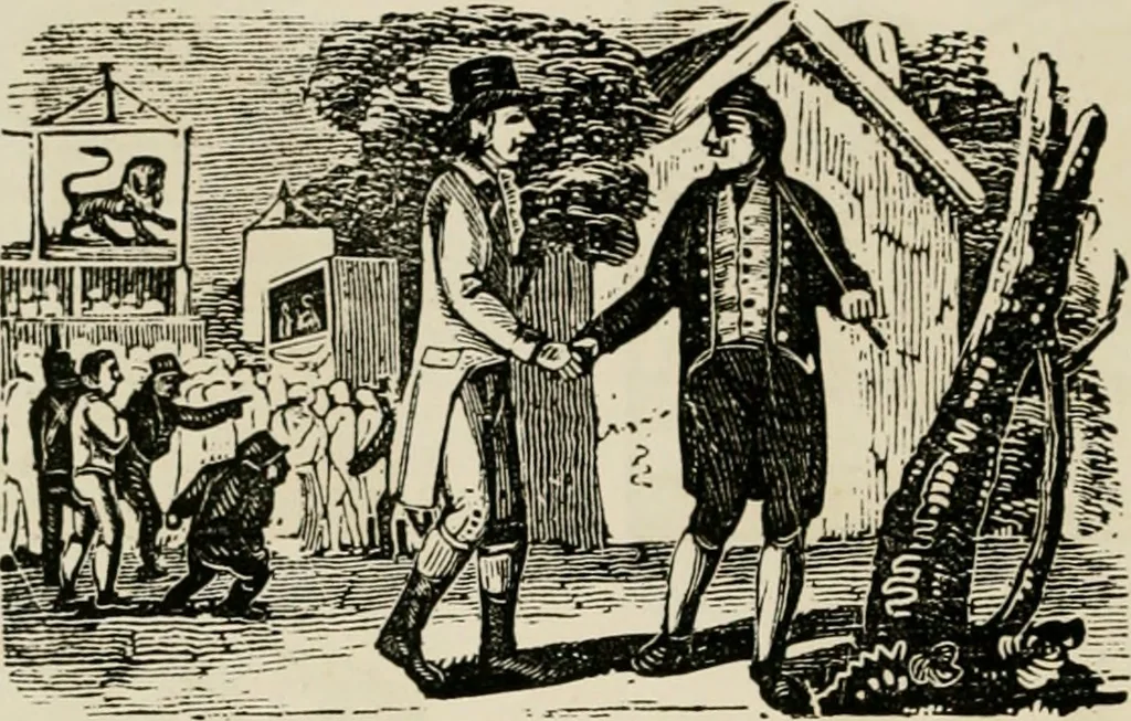 An illustration from Banbury chap books and nursery toy book literature [of the XVIII and early XIX centuries], 1890, leaf 93