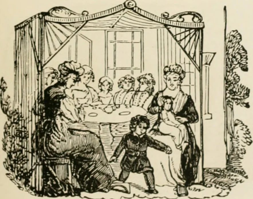 An illustration from Banbury chap books and nursery toy book literature [of the XVIII and early XIX centuries], 1890, leaf 94