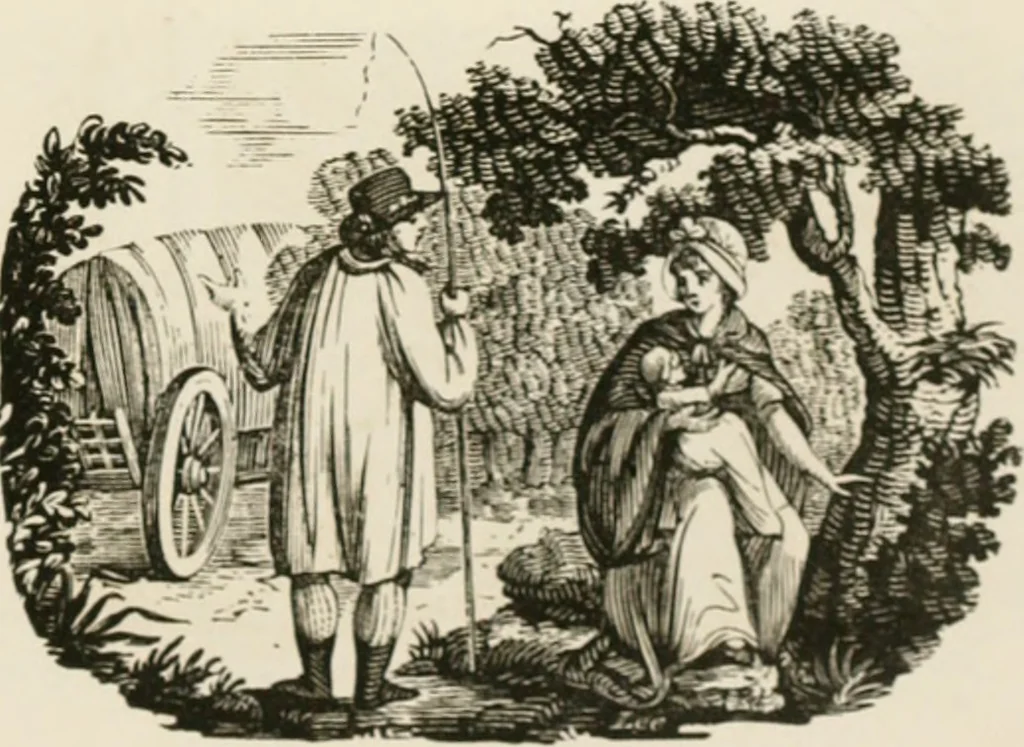 An illustration from Banbury chap books and nursery toy book literature [of the XVIII and early XIX centuries], 1890, leaf 94