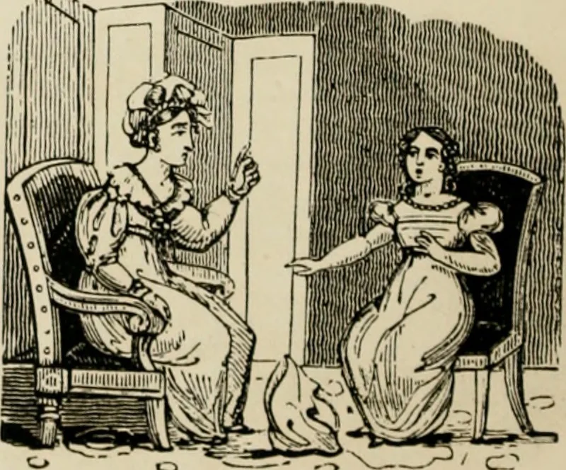 An illustration from Banbury chap books and nursery toy book literature [of the XVIII and early XIX centuries], 1890, leaf 95