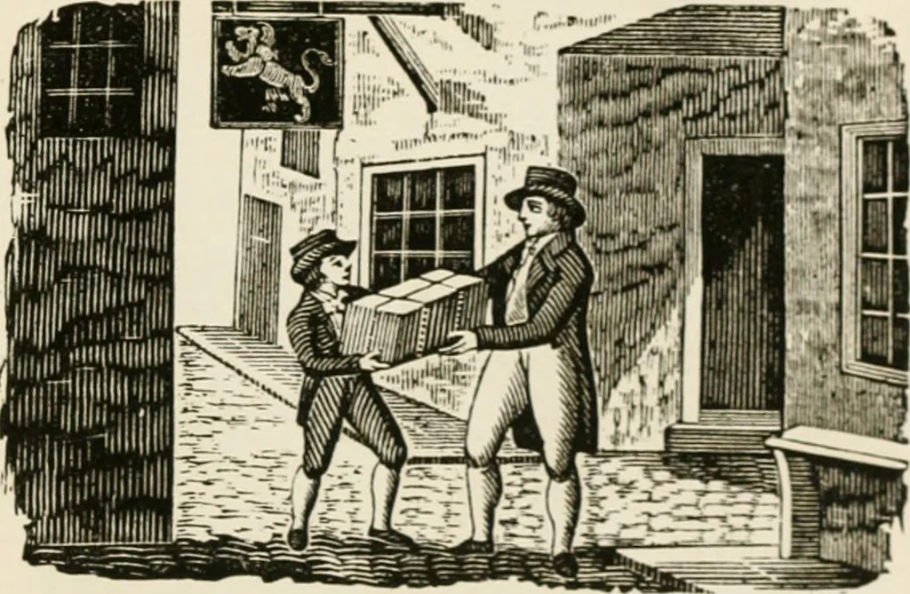 An illustration from Banbury chap books and nursery toy book literature [of the XVIII and early XIX centuries], 1890, leaf 96
