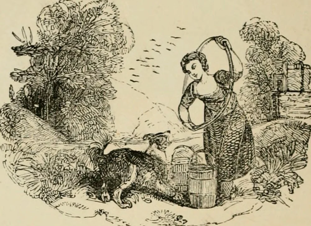 An illustration from Banbury chap books and nursery toy book literature [of the XVIII and early XIX centuries], 1890, leaf 97