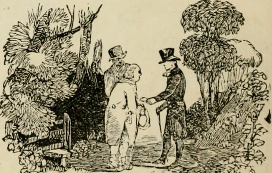 An illustration from Banbury chap books and nursery toy book literature [of the XVIII and early XIX centuries], 1890, leaf 97