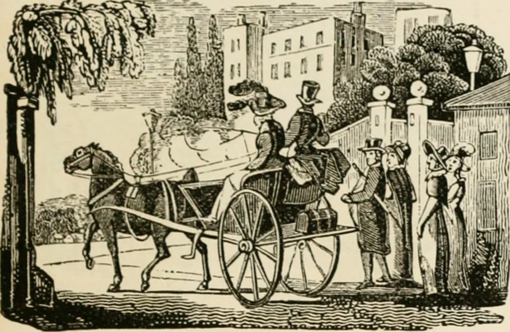 An illustration from Banbury chap books and nursery toy book literature [of the XVIII and early XIX centuries], 1890, leaf 98