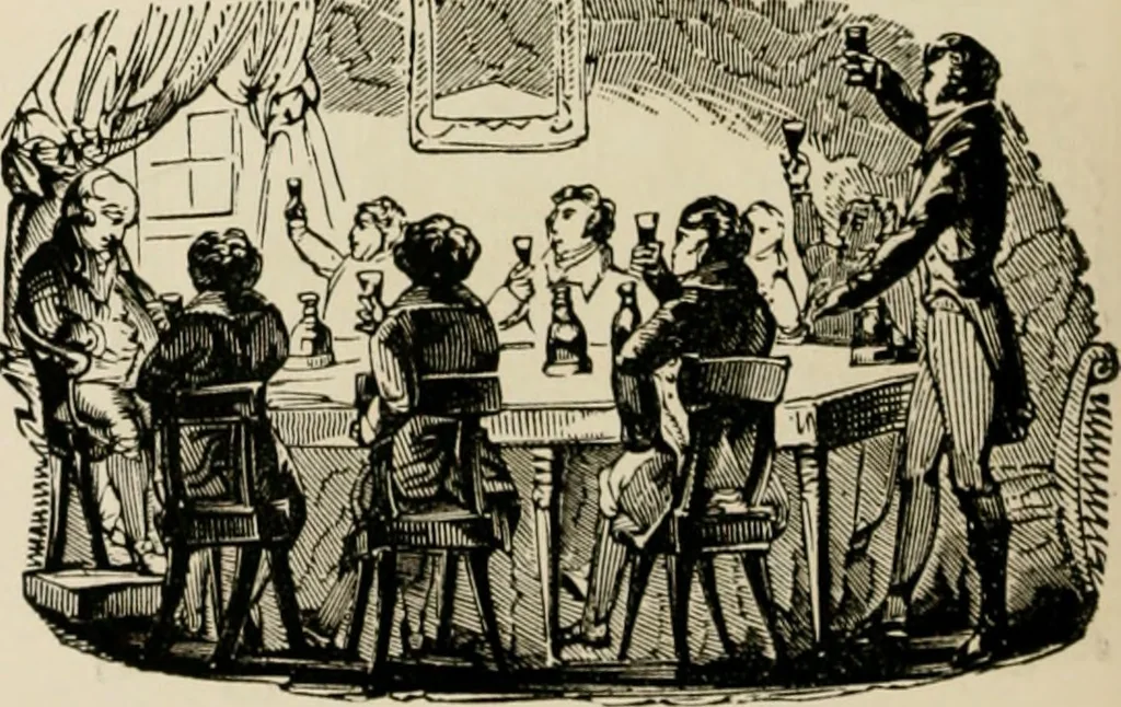 An illustration from Banbury chap books and nursery toy book literature [of the XVIII and early XIX centuries], 1890, leaf 99