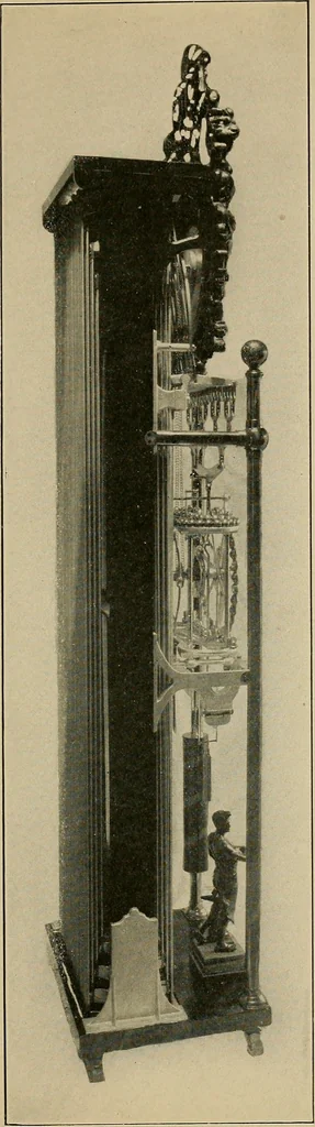An illustration from Bangerter's inventions; his marvelous time clock, 1911, leaf 20