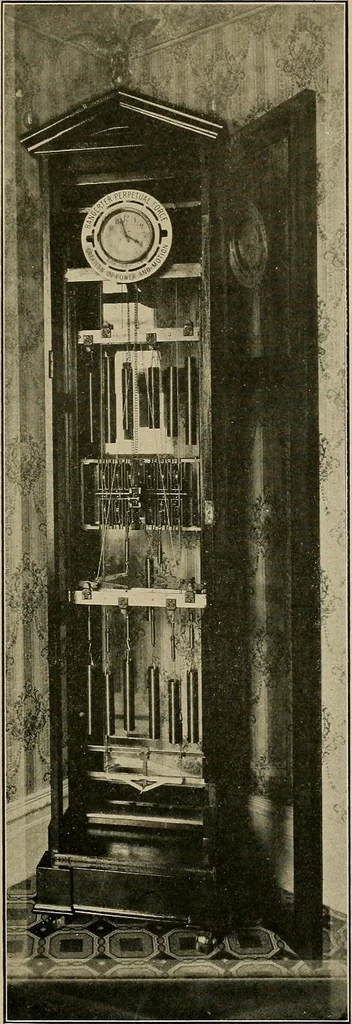 An illustration from Bangerter's inventions; his marvelous time clock, 1911, leaf 24