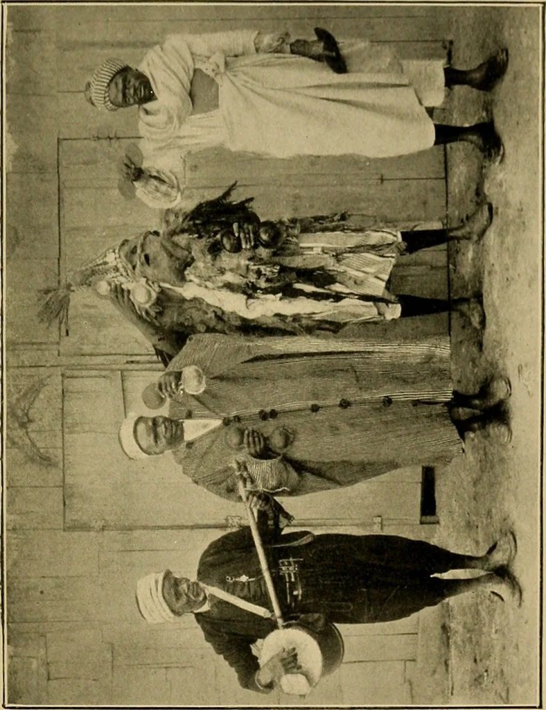 An illustration from The ban of the Bori; demons and demon-dancing in West and North Africa, 1914, leaf 274
