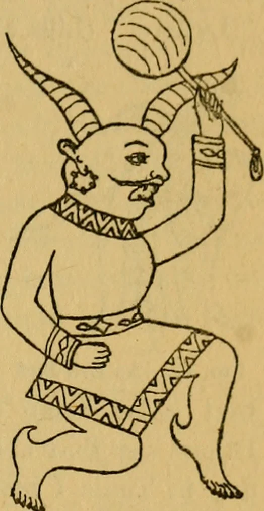An illustration from The ban of the Bori; demons and demon-dancing in West and North Africa, 1914, leaf 280