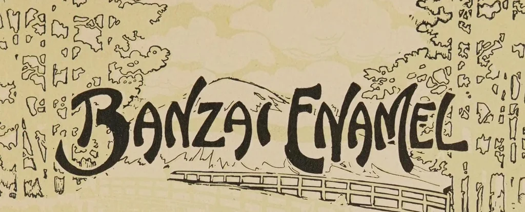 An illustration from Banzai enamel : for finest interior and exterior decorating, 1900, leaf 3
