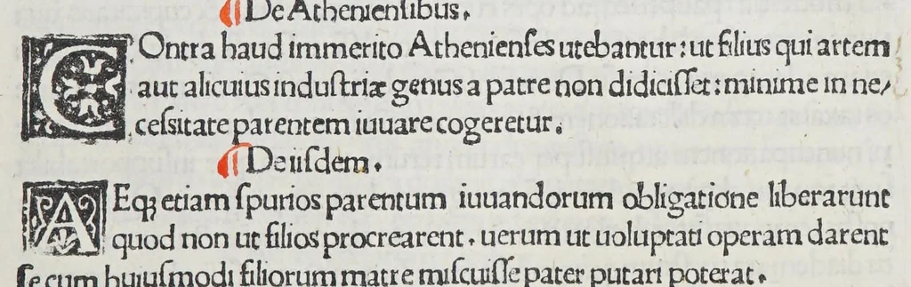 An illustration from Baptistae Fulgosi De dictis factisq[ue] memorabilibus collectaneae:, 1509, leaf 119
