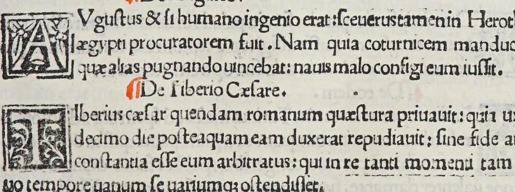 An illustration from Baptistae Fulgosi De dictis factisq[ue] memorabilibus collectaneae:, 1509, leaf 363