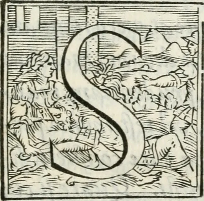 An illustration from Baptistae Gvarini ivn. oratio in fvnere invictiss. Imperat. Maximiliani II. Caes. Avg, 1577, leaf 4