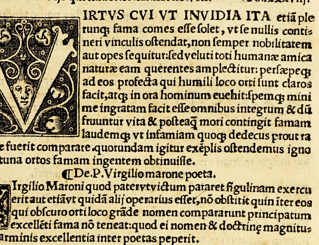 An illustration from Baptiste Fulgosi de dictis factisq[ue] memorabilibus collectanea, 1518, leaf 191