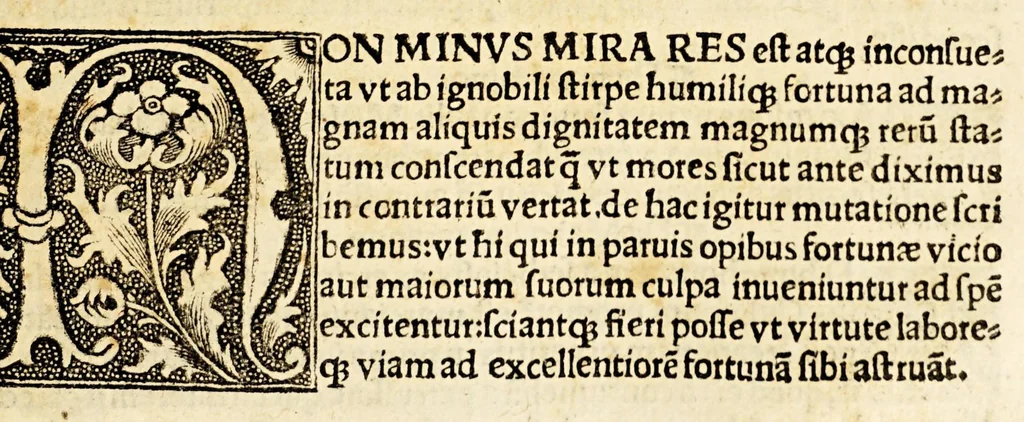 An illustration from Baptiste Fulgosi de dictis factisq[ue] memorabilibus collectanea, 1518, leaf 405