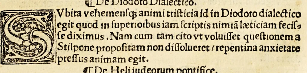 An illustration from Baptiste Fulgosi de dictis factisq[ue] memorabilibus collectanea, 1518, leaf 661