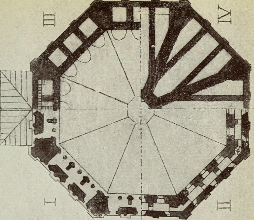 An illustration from The Baptistry and the Romanesque churches of Florence; sixtyfourillustrations, and text, 1914, leaf 18
