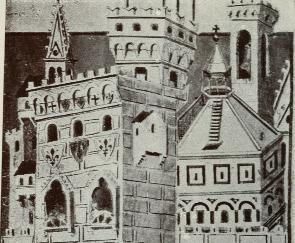 An illustration from The Baptistry and the Romanesque churches of Florence; sixtyfourillustrations, and text, 1914, leaf 19
