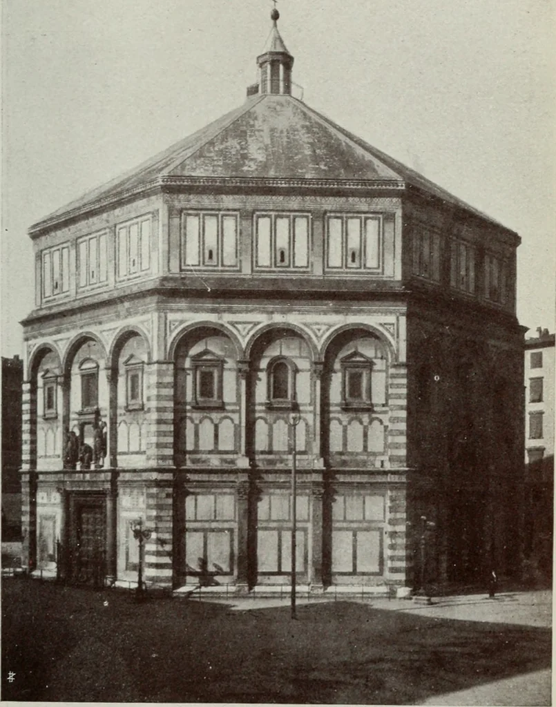 An illustration from The Baptistry and the Romanesque churches of Florence; sixtyfourillustrations, and text, 1914, leaf 20