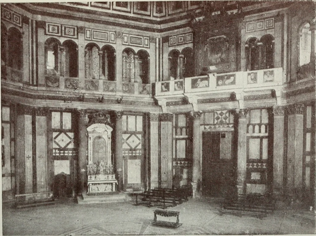 An illustration from The Baptistry and the Romanesque churches of Florence; sixtyfourillustrations, and text, 1914, leaf 21