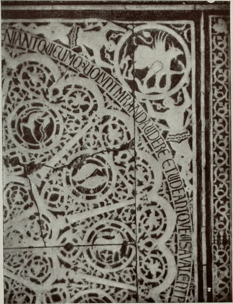 An illustration from The Baptistry and the Romanesque churches of Florence; sixtyfourillustrations, and text, 1914, leaf 36