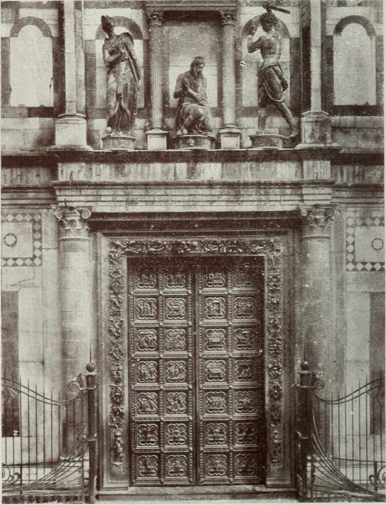 An illustration from The Baptistry and the Romanesque churches of Florence; sixtyfourillustrations, and text, 1914, leaf 45