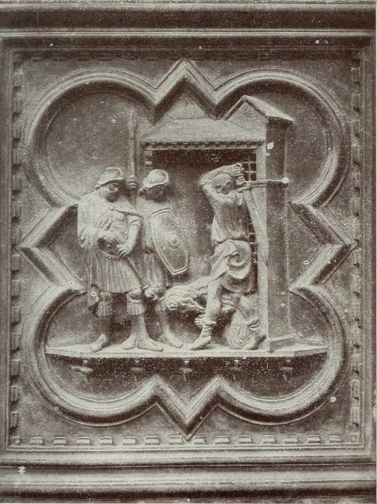 An illustration from The Baptistry and the Romanesque churches of Florence; sixtyfourillustrations, and text, 1914, leaf 50