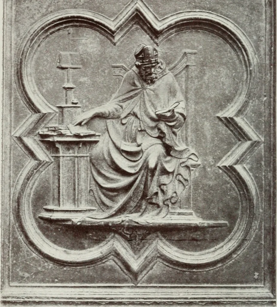 An illustration from The Baptistry and the Romanesque churches of Florence; sixtyfourillustrations, and text, 1914, leaf 63