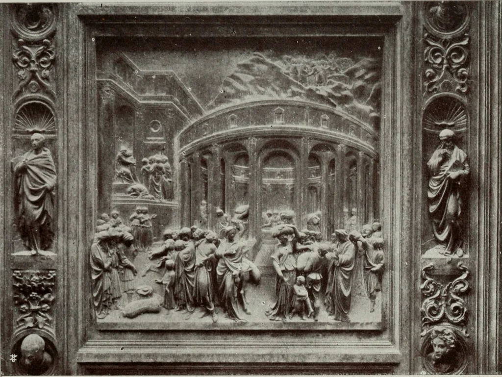An illustration from The Baptistry and the Romanesque churches of Florence; sixtyfourillustrations, and text, 1914, leaf 70