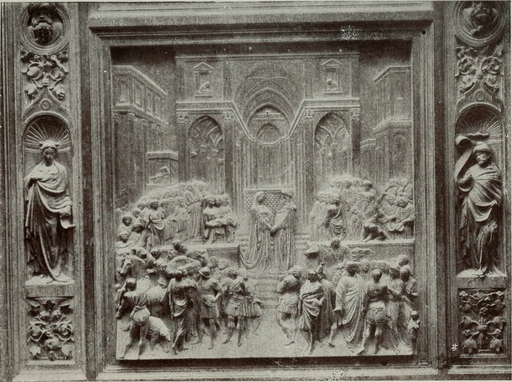 An illustration from The Baptistry and the Romanesque churches of Florence; sixtyfourillustrations, and text, 1914, leaf 74