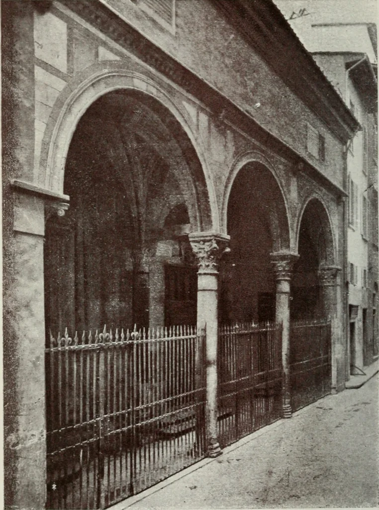 An illustration from The Baptistry and the Romanesque churches of Florence; sixtyfourillustrations, and text, 1914, leaf 77