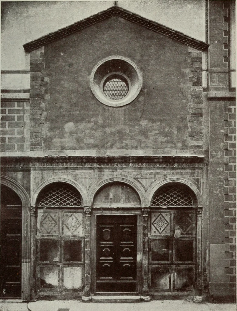 An illustration from The Baptistry and the Romanesque churches of Florence; sixtyfourillustrations, and text, 1914, leaf 78