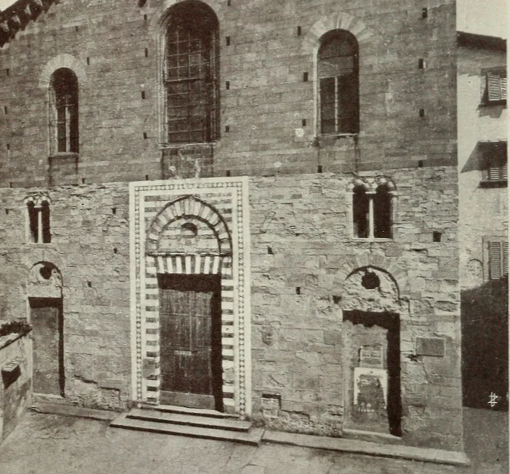 An illustration from The Baptistry and the Romanesque churches of Florence; sixtyfourillustrations, and text, 1914, leaf 81