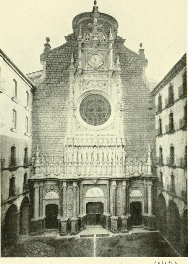 An illustration from Barcelone et les grands sanctuaires catalans, 1913, leaf 125